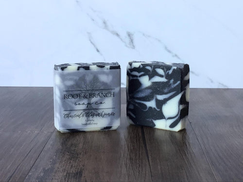 Charcoal & Clay Soap with pumice