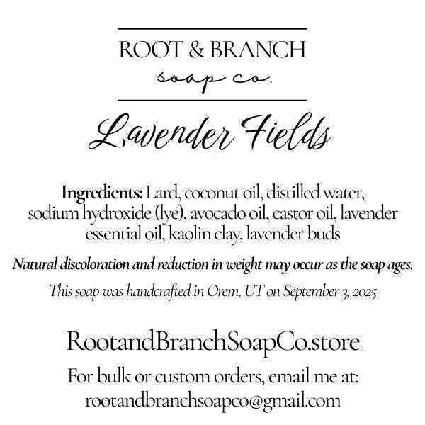 Lavender Fields Soap